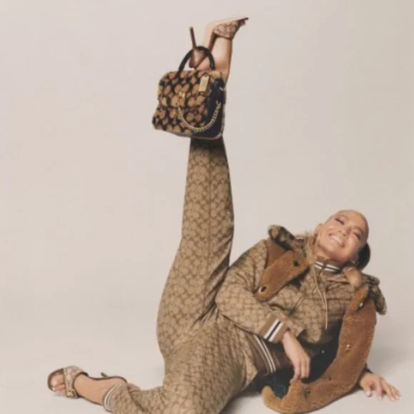 【Coach】Coach X Jennifer Lopez Sherpa Signature Vest NWT Coach X Jennifer Lopez JLO Sherpa Signature Vest Small